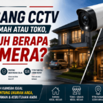 pasang CCTV di rumah atau toko butuh berapa kamera