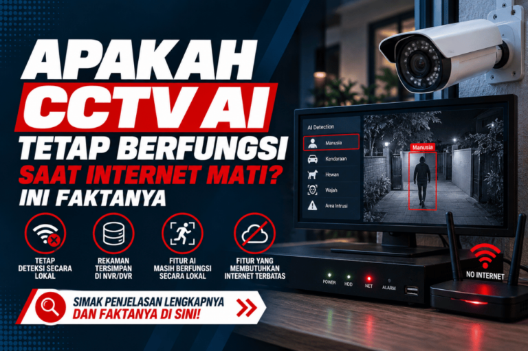apakah CCTV AI tetap berfungsi saat internet mati ini faktanya