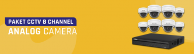 Paket CCTV 8 Channel Analog