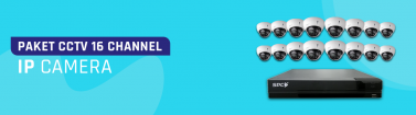Paket CCTV 16 Channel IP Camera