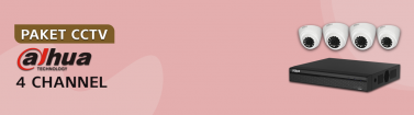 Paket CCTV Dahua 4 Channel