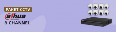 Paket CCTV Dahua 8 Channel