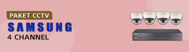 Paket CCTV Samsung 4 Channel