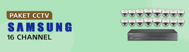 Paket CCTV Samsung 16 Channel