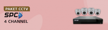 Paket CCTV 4 Channel SPC