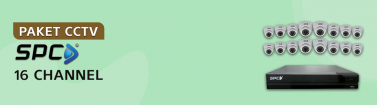 Paket CCTV 16 Channel SPC