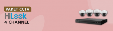 Paket CCTV 4 Channel Hilook