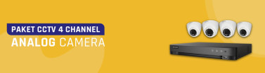 Paket CCTV 4 Channel Analog