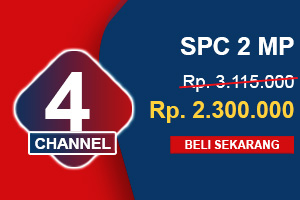 Promo 2019 Paket CCTV SPC 4 Channel